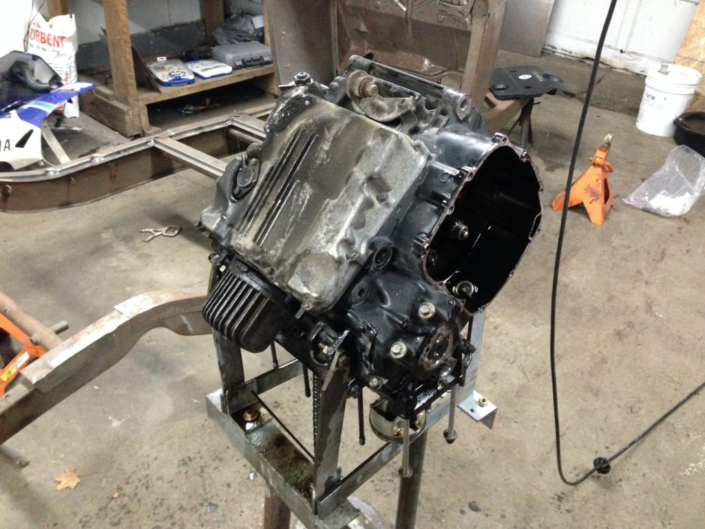 FZR1000 Bottom on Crankcase