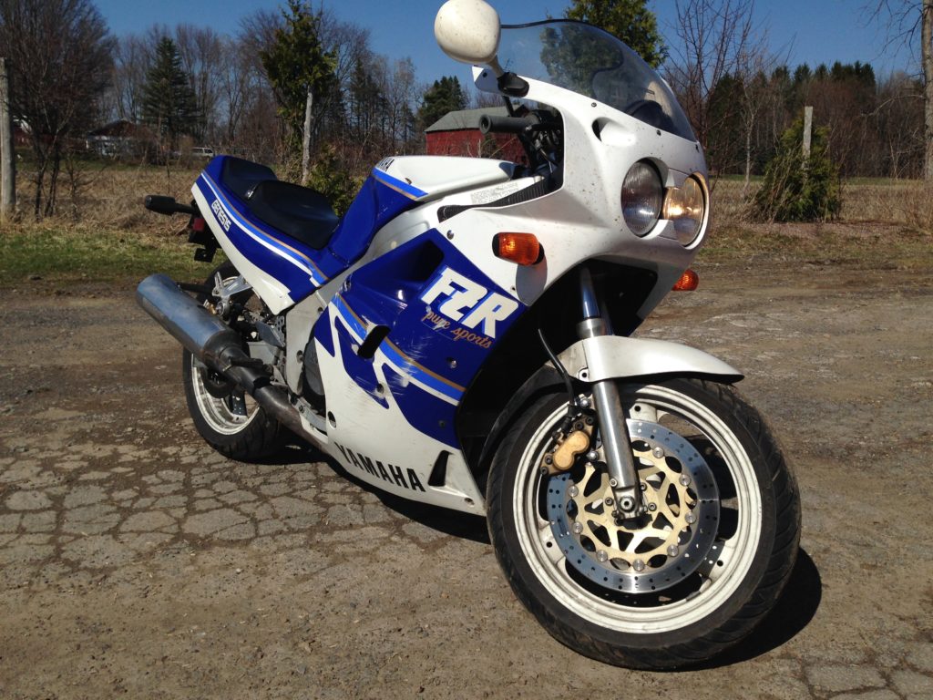 Yamaha FZR1000 After Rebuild